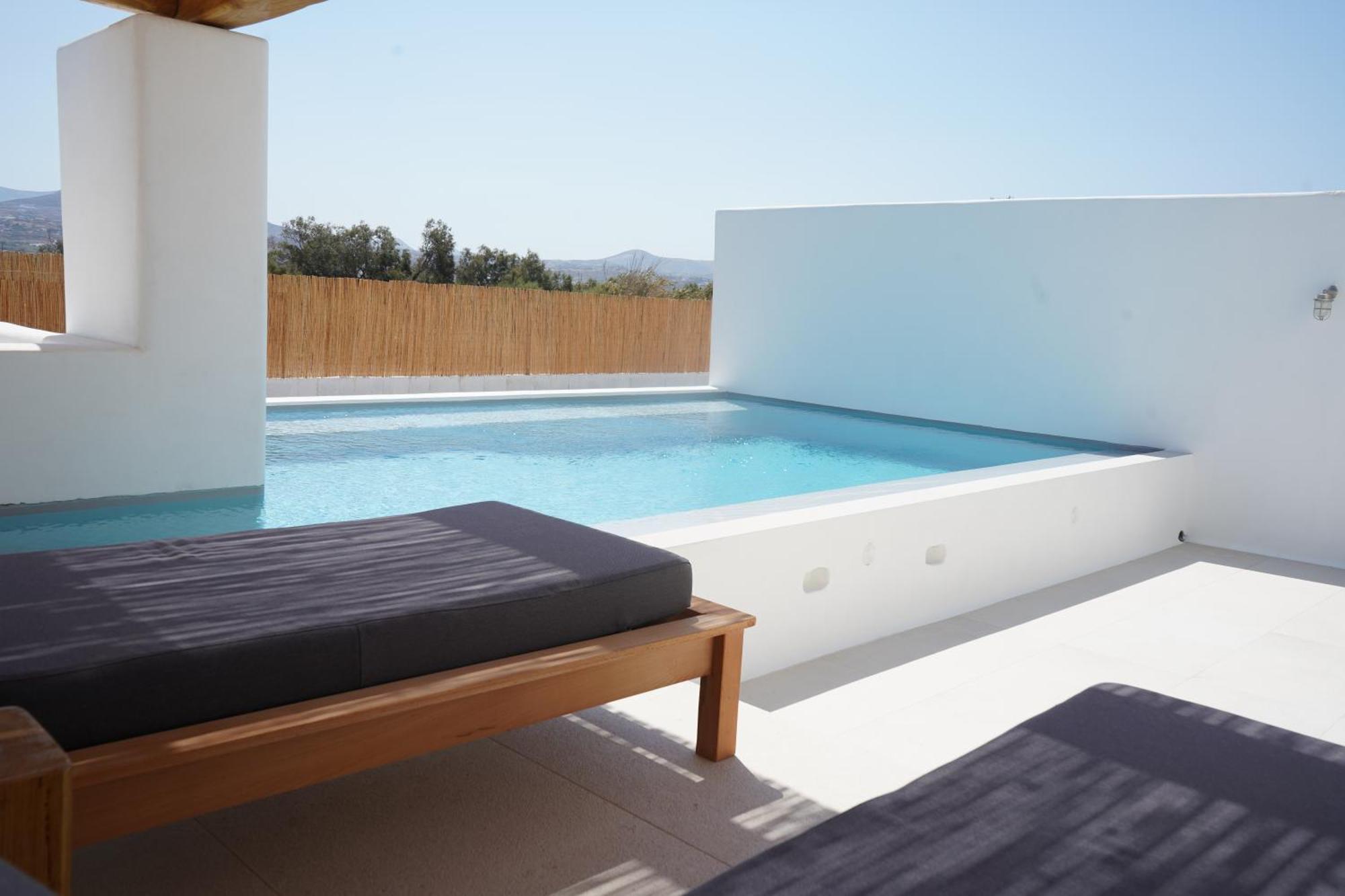 Alio Naxos Luxury Suites Ájosz Jeórjosz Szoba fotó